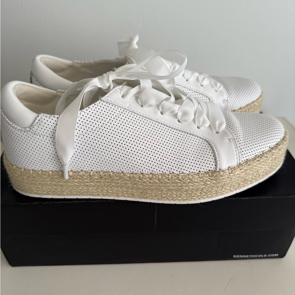 White Espadrille Sneakers